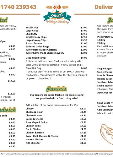 Discover the Delight of Shell’s Village Bakery in Ferryhill